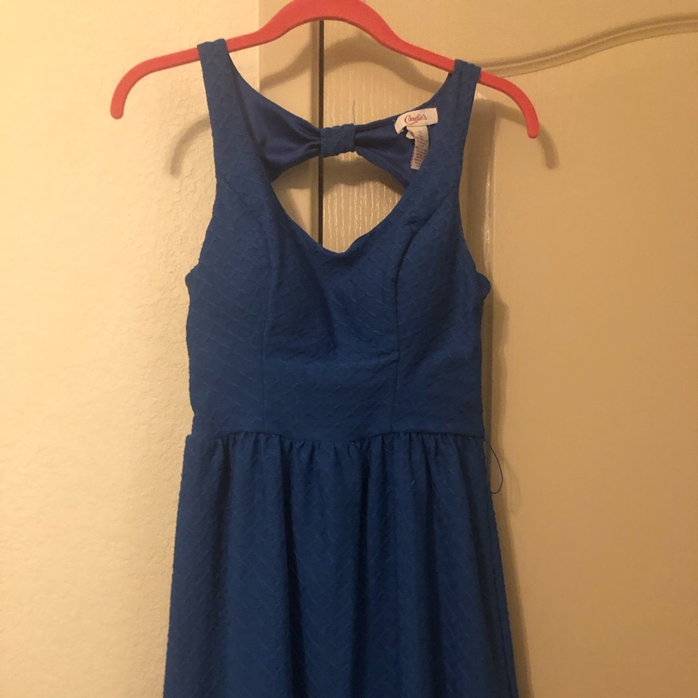 Blue dress